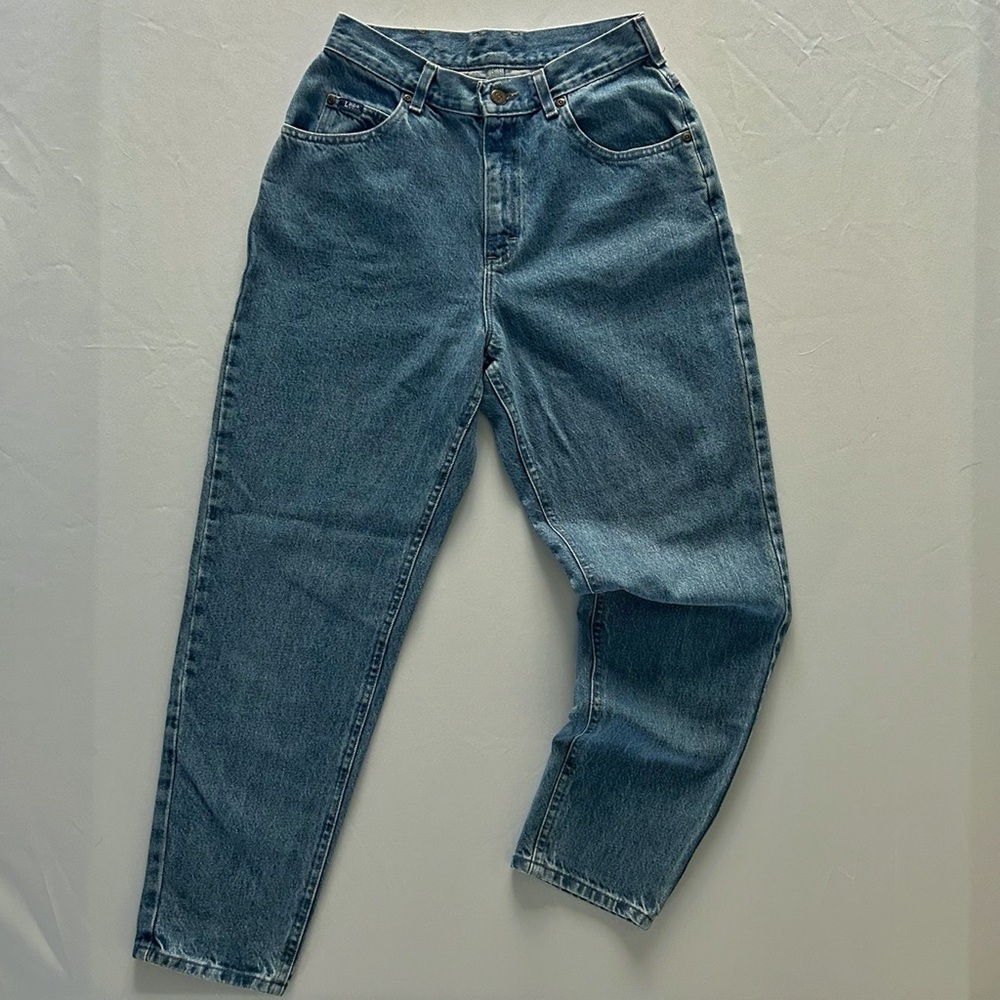 Lee Light-Medium Wash Straight Leg Jeans Petite Fall/Winter Trend Size 8P